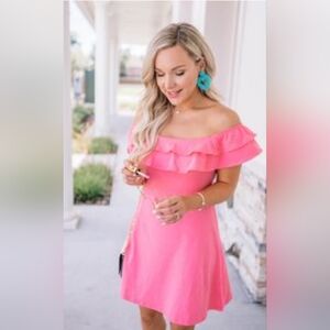 Nwt ASOS Fit And Flair Cotton Mini Dress